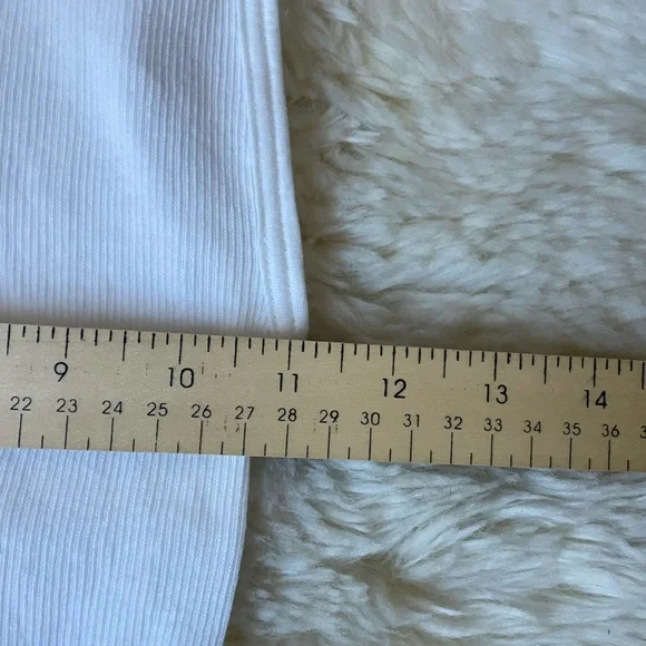 BNWOT | Deadstock jockey combed cotton white mens tank top set of six - Picture 4 of 5